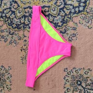 Roxy bright neon swim bottoms